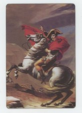 Napoleon at St. Bernard Pass by Jacques Louis David Lenticular 3-D Postcard New