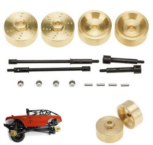 6mm 1/24 RC Car Brass Widened Wheel Hub Counterweight Kit For Axial SCX24 90081 - Picture 2 of 21