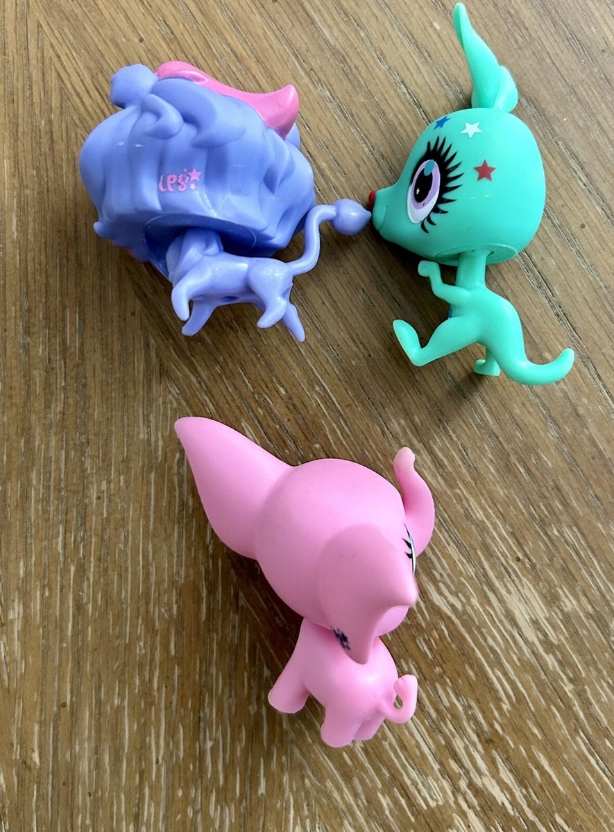 Figurine Littlest Pet Shop Thème Cirque - Occasion, état à Vérifier Dans La Description (Italien)