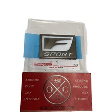 New Genuine Oem 16-22 Lexus Rx350 450 F-sport Fender Emblem Brand New 7536248060