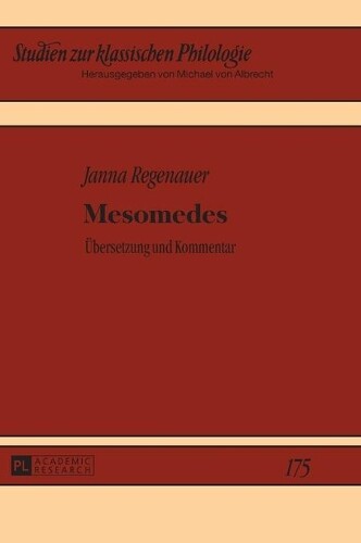 Thumbnail - Janna Regenauer Mesomedes (gebundene Ausgabe) Studien Zur Klassischen