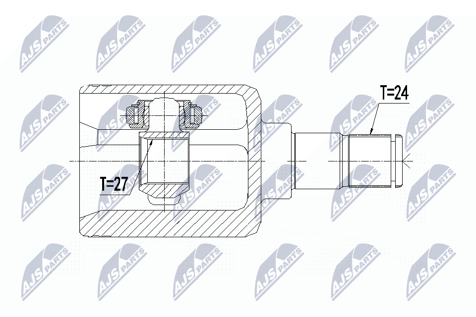 Fits NTY NPW-ME-091 INNER CV JOINT ⭐UK Stock⭐ - Image 3