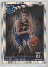 2018 Panini Donruss Optic Rated Rookie Shock Prizm Michael Porter Jr #182 0j0o