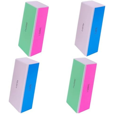 #ad #ad 4 Way Nail Buffer Block 4 Pcs Nail Shine Buffers Blocks Files for Natural and $6.69