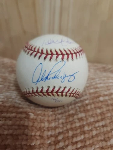 Derek Jeter & Arod Autographed Signed LE/500 Baseball NY Yankees Steiner COA