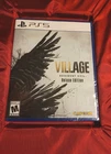 NEW SEALED Resident Evil VIII VILLAGE 8 Deluxe Edition Playstation 5 PS5 game