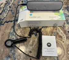 Used Motorola Roadster Pro Speaker - Silver - used and in original box