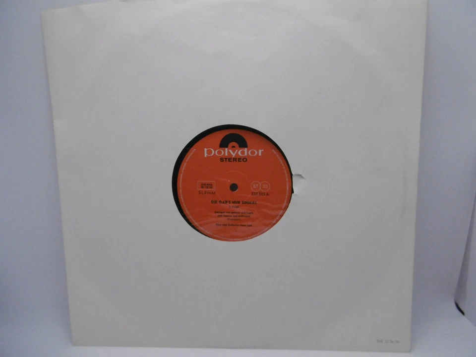Hans Last (James Last) Die gab's nur einmal 2 German Polydor 237 343 LP 12" 1964 - Bild 4 von 4