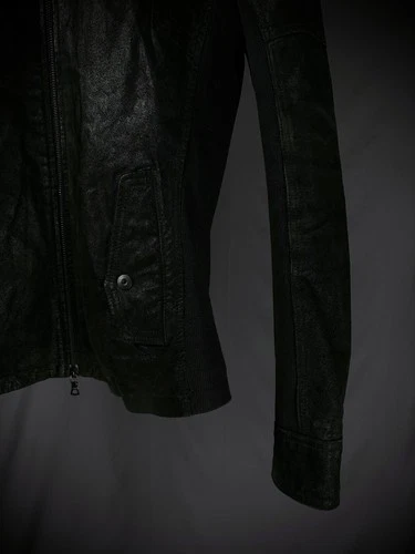 No ID Japanese Brand Hybrid Leather Bono Jacket image 4
