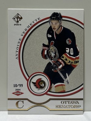 2003-04 Pacific Private Stock Reserve 10/99 Antoine Vermette #131