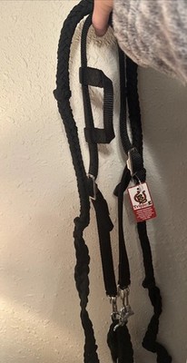 Horse Headstall Bridal Western Nylon Color Black Barrel Racing Horse Tack