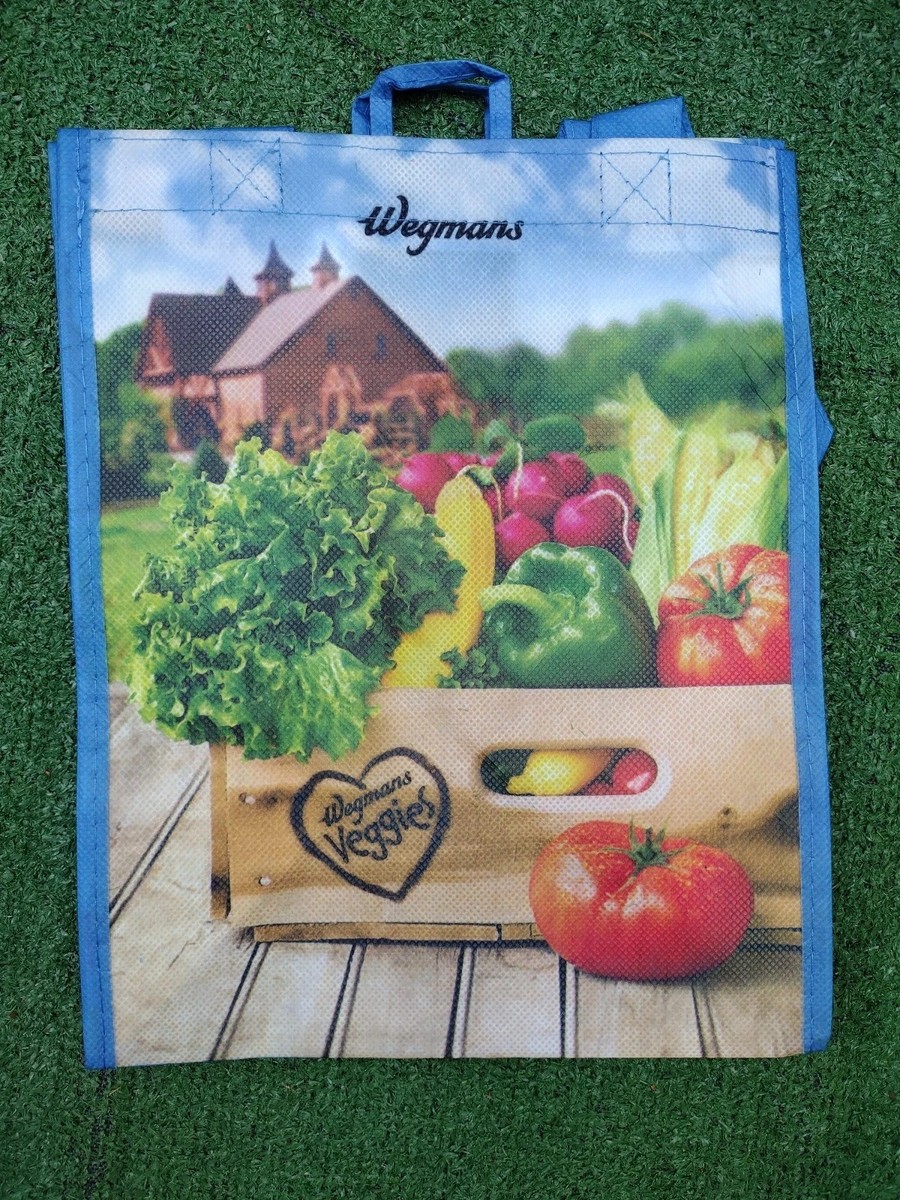 Pc Combo of Wegmans Reusable Shopping Tote Bags 2/With