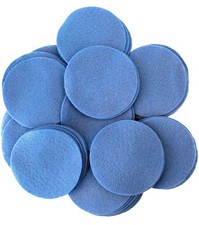 Militia Blue Craft Felt Circles 2 Inch 44 PCS Sewing Project Fabric Applique