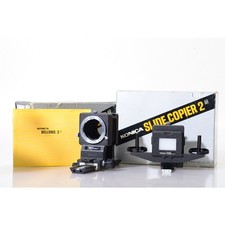 Konica Auto-Balgengerät mit Dia-Kopiervorsatz - Bellows - Balgen - Makrobalgen