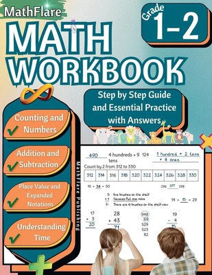 MathFlare - Math Workbook 1st and 2nd Grade | Mathflare Publishing | Taschenbuch