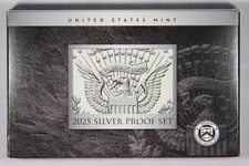 2025-S United States Mint  Silver Proof Set (10) Coins OGP