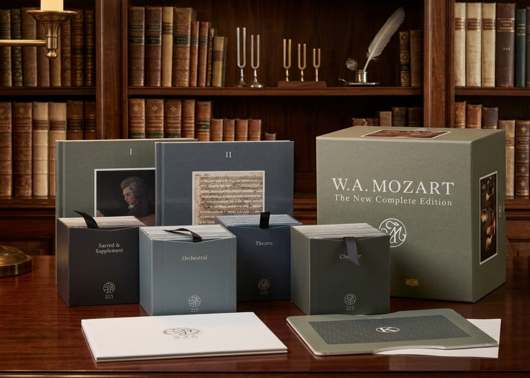 Mozart 225 The New Complete Edition English Version Rare Like New