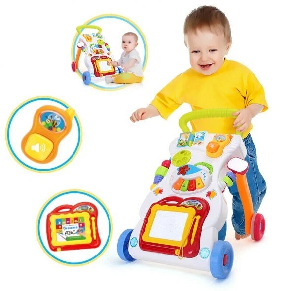 2 in 1 Baby Learning Stroller / Walker
Opens in a new window or tab