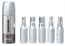 Nano Torqbox 4nm Torque Wrench Bit Set - 3/4/5mm Hex, T20/t25 Torx