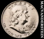 1951-D Franklin Half Dollar- FBL- Silver- Choice Gem Brilliant Unc Luster #K2141