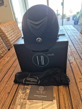 One K Defender Black Suede Helmet Size Large Horse Riding Helmet