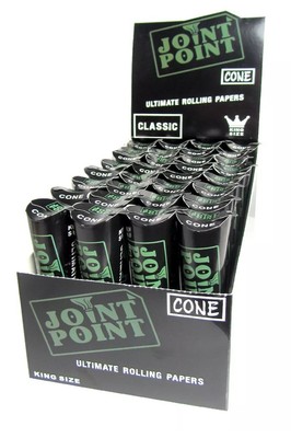 5 Tuben vorgerollte Kegel KingSize Ultimate Classic Joint Point Blättchen