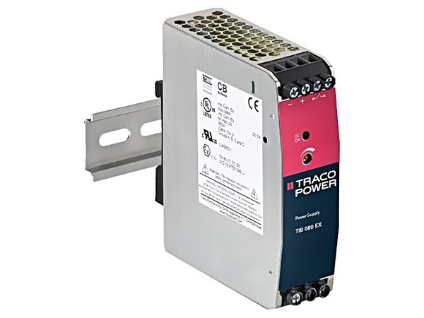 Tib 080-124EX Netzteil: Impuls FüR Din-Schiene 80W 24VDC 3,4A 85-264VAC Traco Po-image