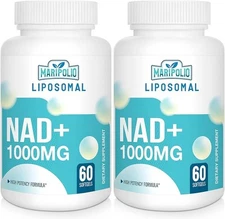 Liposomal Supplement 1000mg for Energy, Brain Function & DNA Support