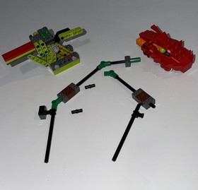Incomplete LEGO 9456 Ninjago Spinner Battle Arena Rare HTF