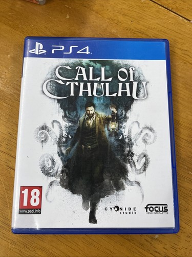 CALL OF CTHULHU PS4 PlayStation 4 Compatible with PS5 No Manual