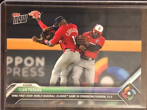 2023 Topps Now WBC-5 TEAM PANAMA