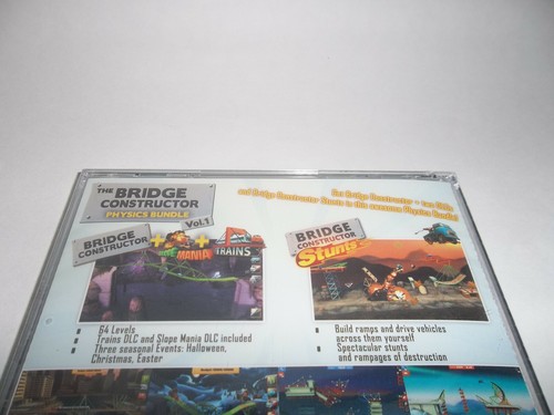 THE BRIDGE CONSTRUCTOR PHYSICS BUNDLE VOL.1 WINDOWS 10/8/7 PC CD-ROM GIOCO - Nuovo - Foto 5 di 5