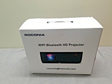 Roconia WIFI Q6 Bluetooth HD Projector New B11