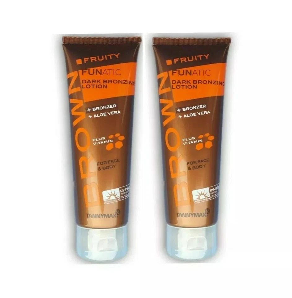 Tannymaxx Brown/Fruity Funatic-Dark Bronzing Lotion 2x125ml/Solariumkosmetik