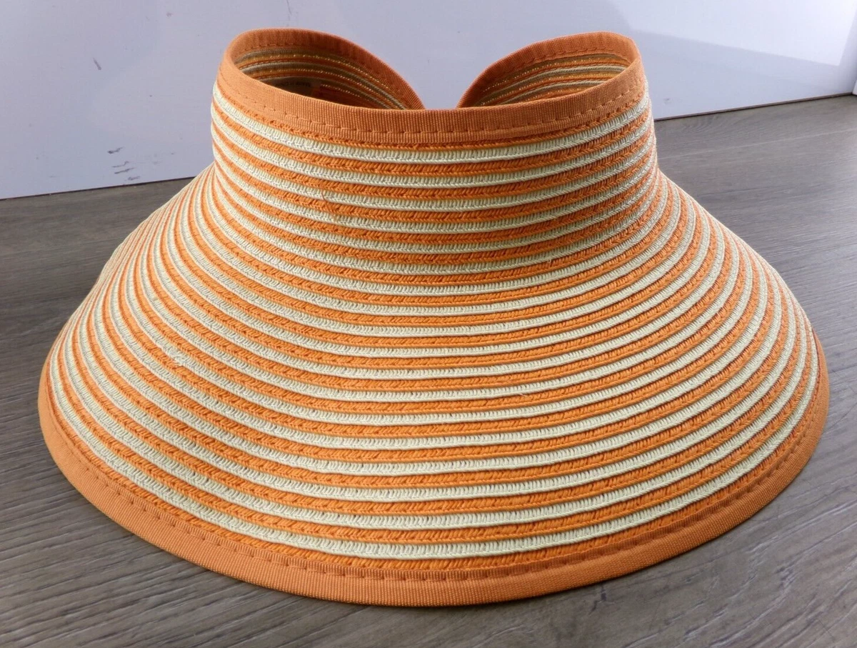 Orange Visor Hats for Women for sale | eBay display picture 3