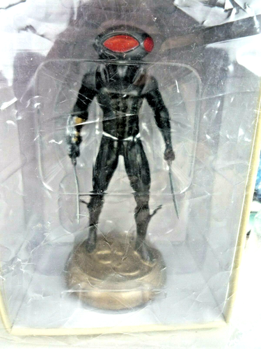 MARVEL DC SCHACHKOLLEKTION #49 SCHWARZE MANTA FIGUR & MAGAZIN SCHWARZER PAWN ADLER - Bild 4 von 6