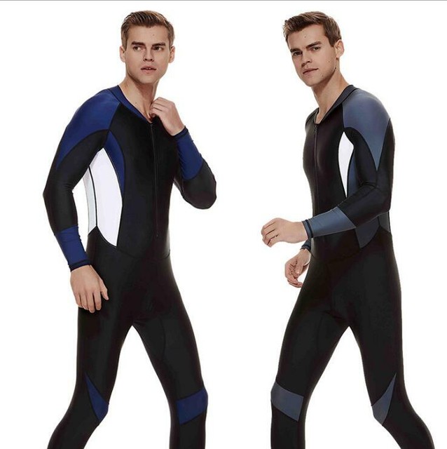 New Summer Men's Snorkeling Thin Wetsuit Diving Suit Surfing Scuba