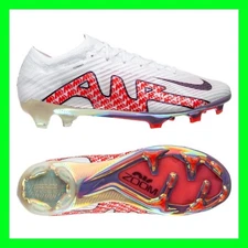 Nike Air Zoom Mercurial Vapor 15 Elite FG Soccer Cleats DJ4978-101 Mens Size 6.5