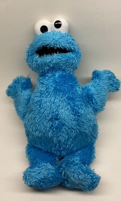 Sesame Street Blue Cookie Monster stuffed plush 10 inch | eBay