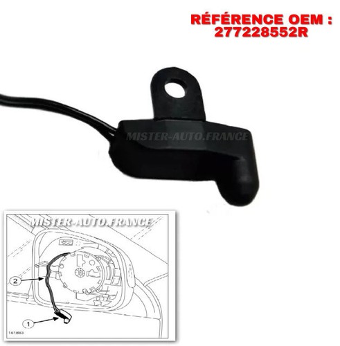SENSOR LUFTTEMPERATURFÜHLER AUSSEN✅LAGUNA 1/2 MEGANE 1/2 SCENIC 1/2 MODUS+ - Bild 6 von 11