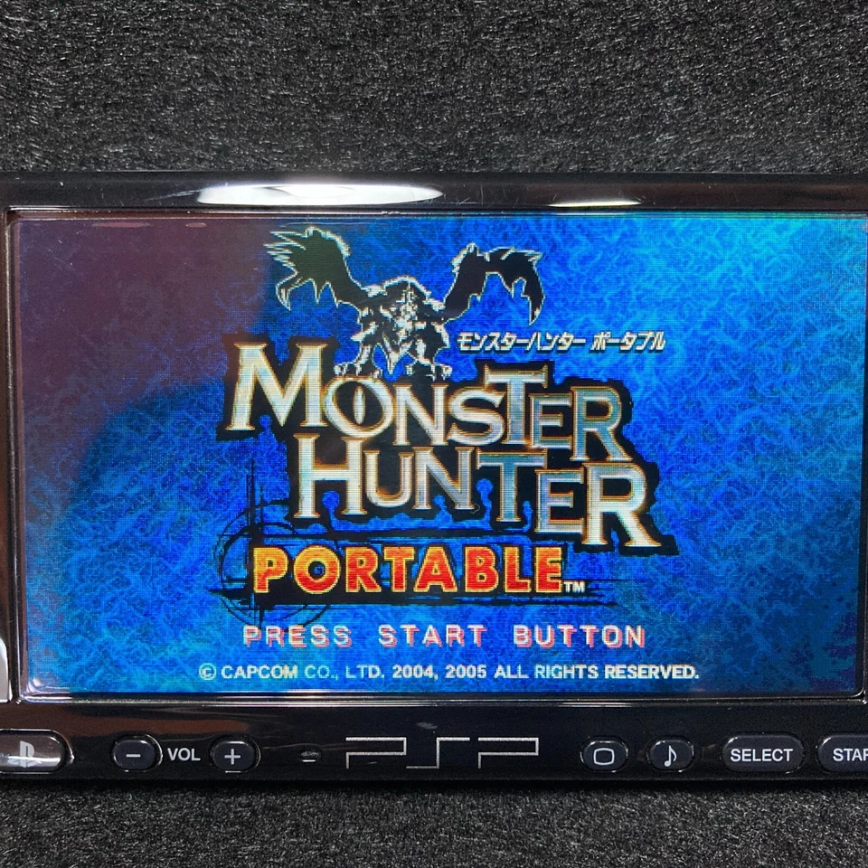 PSP Monster Hunter Portable 1st 2nd 2nd G 3rd 4set Tested Capcom From Japan - Image 2 of 4