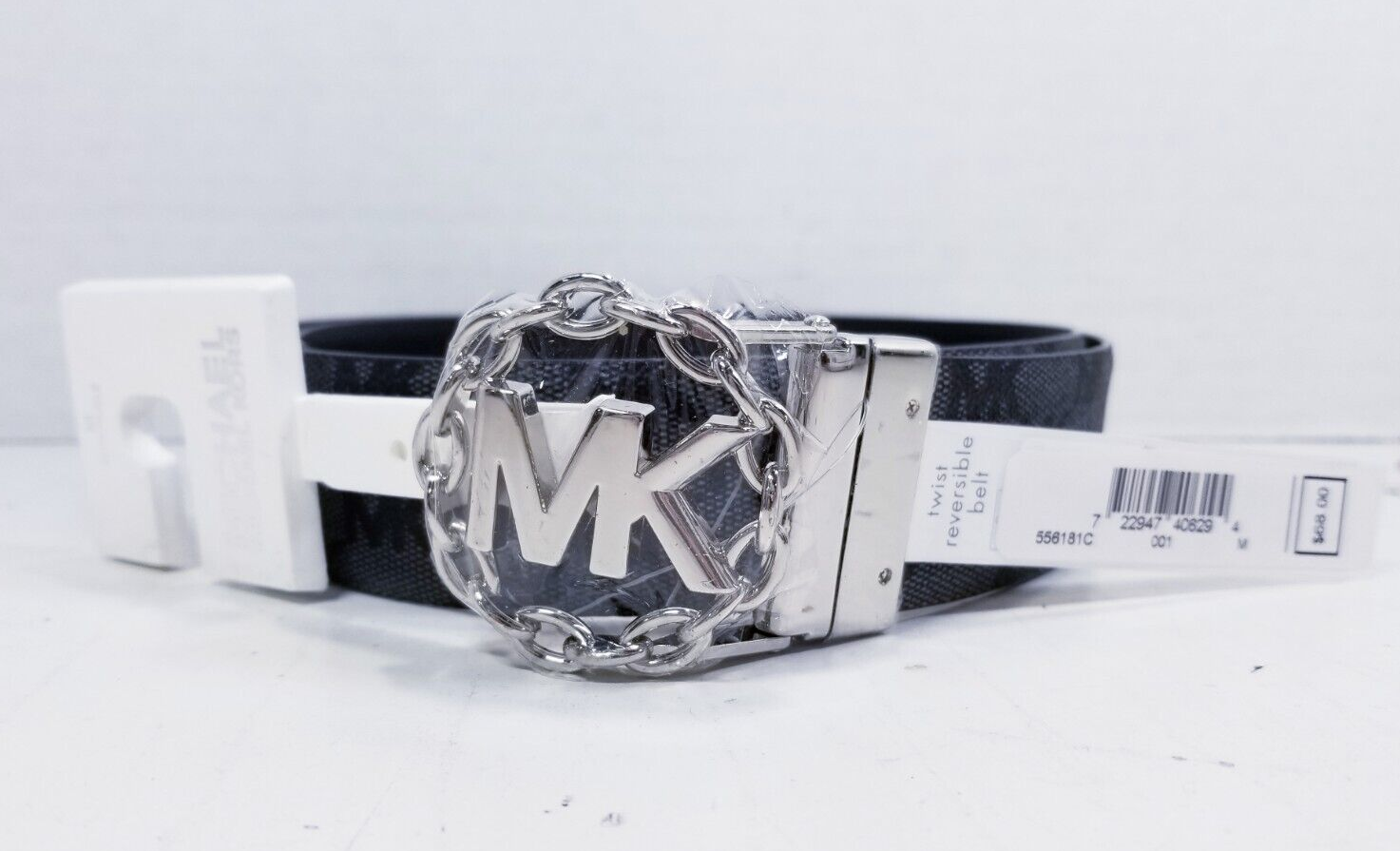 Michael Kors Reversible Logo Belt (556181C) Sz Med | eBay