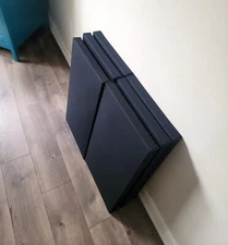 6 Sound Absorbing Acoustic Wall Panels BLACK - SET of 6