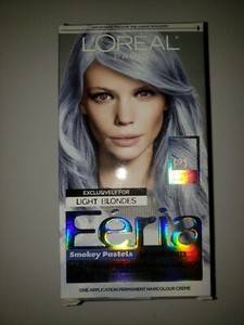 loreal feria smokey blue