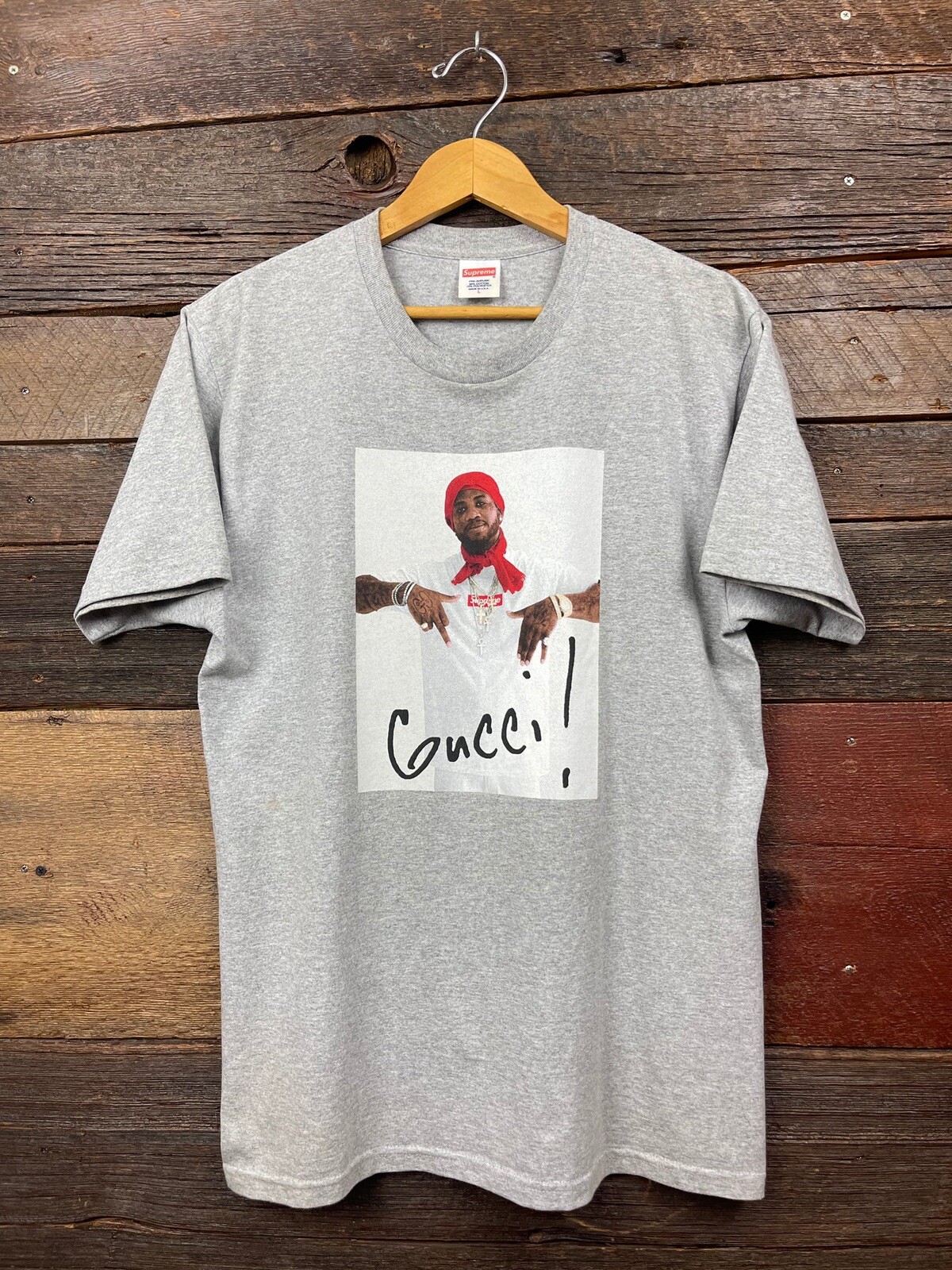 Supreme x Gucci Mane Box Log Photo T 