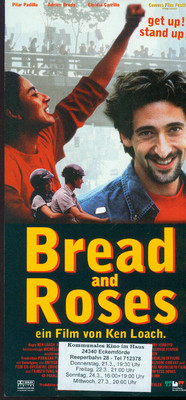 Film Flyer Bread And Roses (02 Seiten)