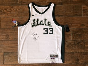 magic johnson white jersey