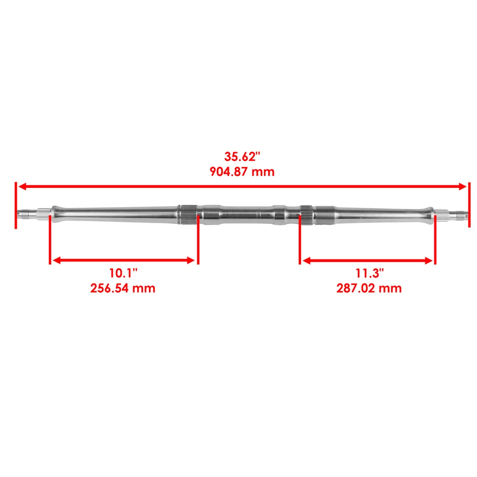 Eje de rueda trasera para Kawasaki KFX450R KSF450B 2008 2009 2010 2011 2012-2014 Foto 2 de 4