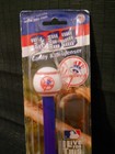 VINTAGE PEZ YANKEES BASEBALL CANDY DISPENSER BLUE STEM FOOT NEW MINT SEALED CARD — photo 7