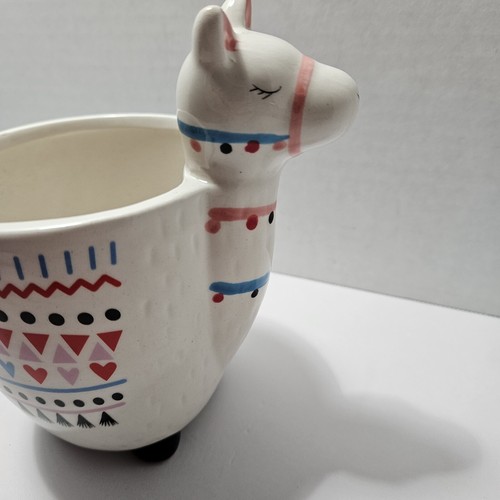 Taza de café/té Llama "Coma te Llama", diseño tricostero 2020 - Imagen 10 de 13